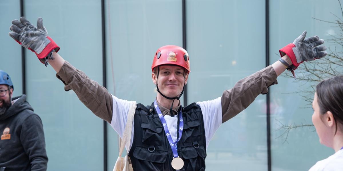 Henry Cnwl Charity Abseil