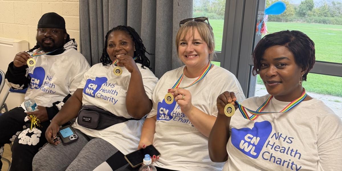 Eipt Sponsored Walk Post Walk Team With Medal