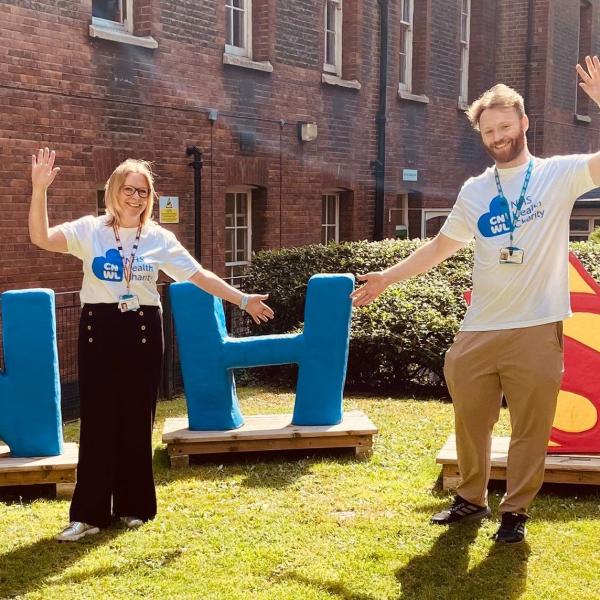 Sarah Hulme and Joshua Greaves