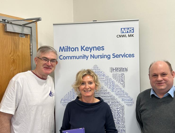 Kelly Holding a Wellness Box