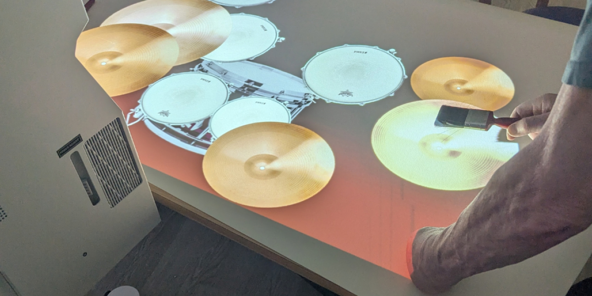 Mobii Projector Drumset