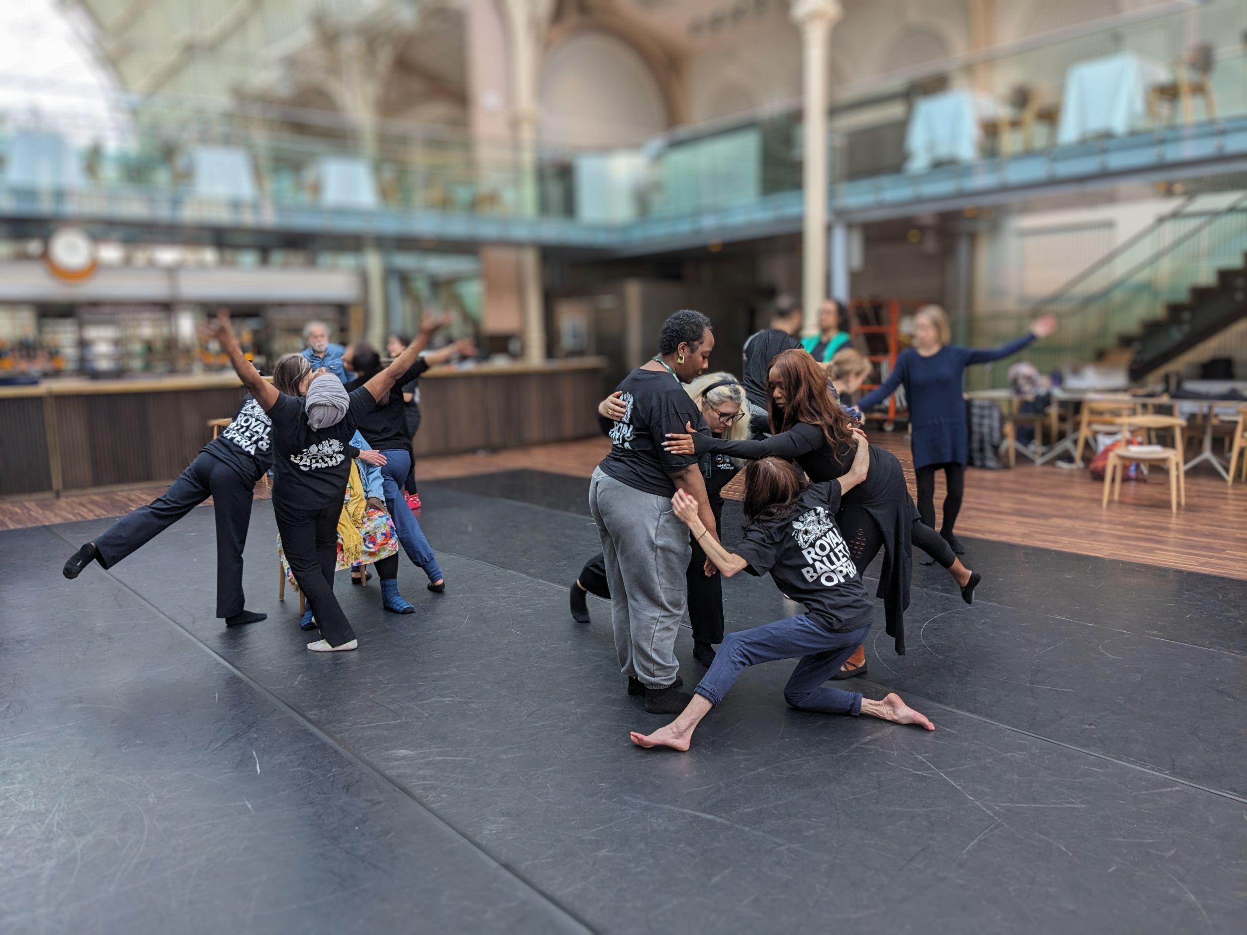 Royal Ballet Group Practice