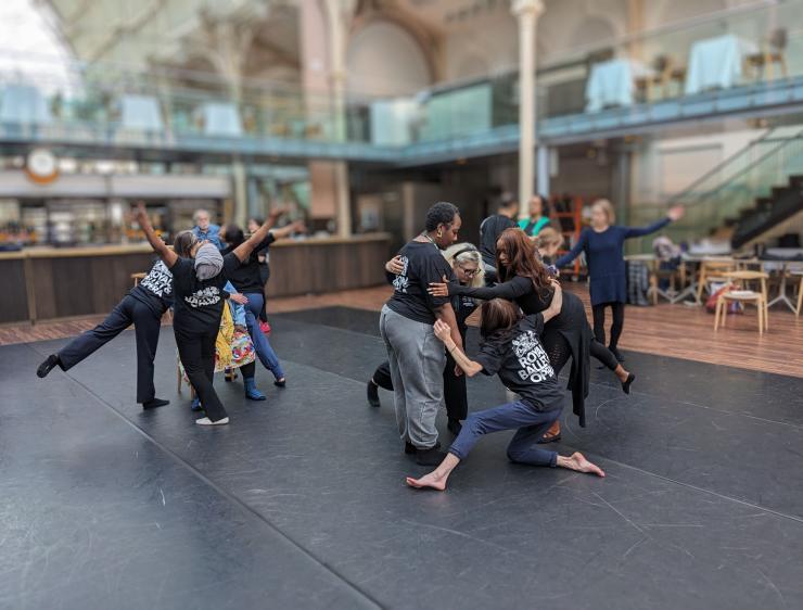 Royal Ballet Group Practice