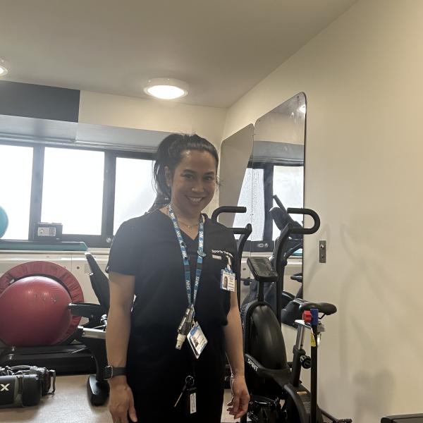 Antonette In St Charles Mental Health Ward Gym