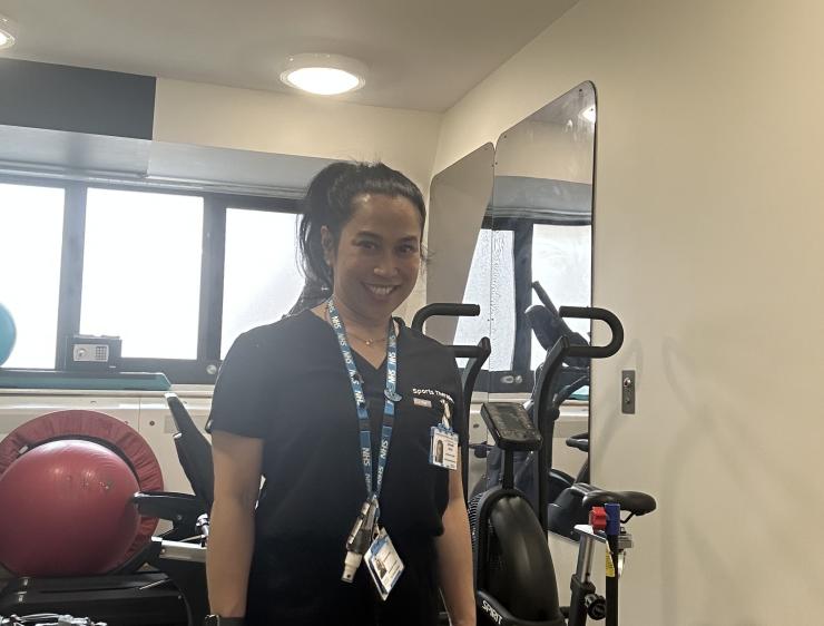 Antonette In St Charles Mental Health Ward Gym