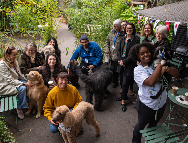 Pet Therapy Team Photo